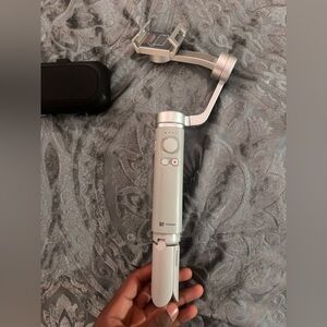 White Smartphone Gimbal Stabilizer
